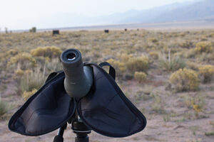 Rifle range spotting scope